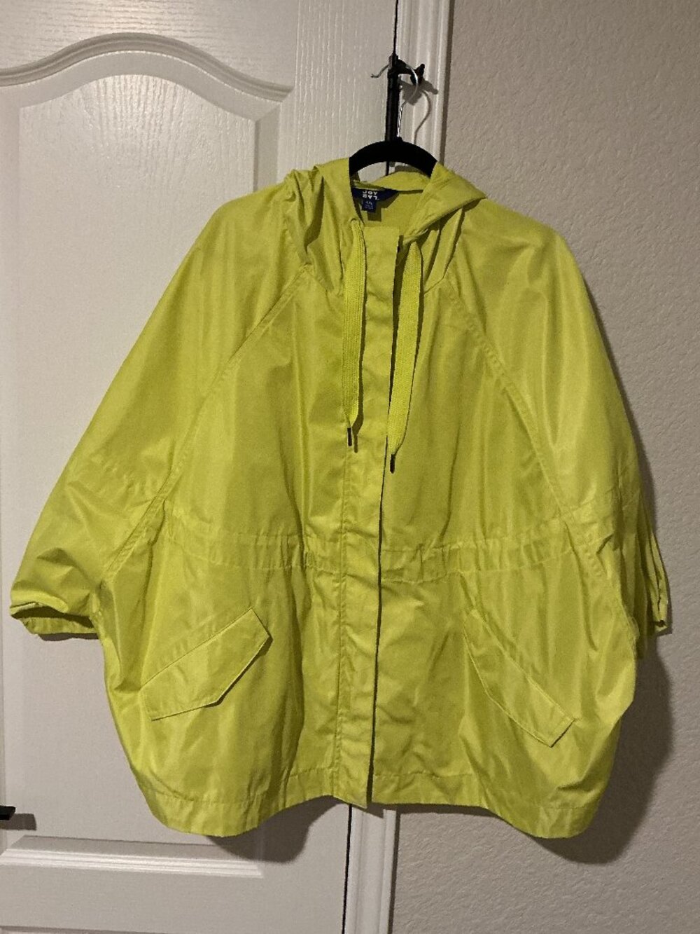 💛 Joy Lab Neon Yellow Lightweight Hooded Jacket 💛